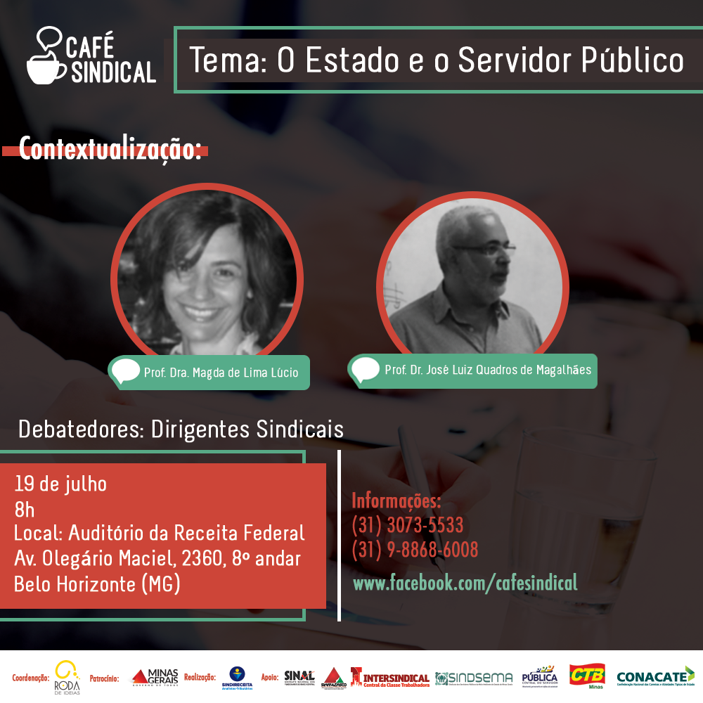 Sindsema presente no primeiro encontro do Café Sindical 2017