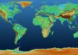 O mapa em 3D que mostra com precisão os pontos altos e baixos da superfície da Terra