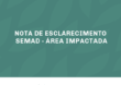 NOTA DE ESCLARECIMENTO SEMAD – Área impactada entre Barragem B1 e Rio Paraopeba