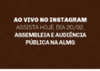 Anote em sua agenda: hoje, dia 20/02, faremos uma transmissão ao vivo no Instagram sobre a Assembleia e a Audiência Pública do SINDSEMA, direto da ALMG.