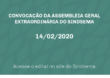 CONVOCAÇÃO SINDSEMA – AGE