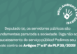 Peça apoio dos deputados federais contra os Artigos 7º e 8º do PLP 39/2020