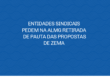 ENTIDADES SINDICAIS PEDEM NA ALMG RETIRADA DE PAUTA DAS PROPOSTAS DE ZEMA